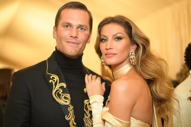 Matt Winkelmeyer/MG18/Getty Images Gisele Bündchen and Tom Brady at the 2018 Met Gala