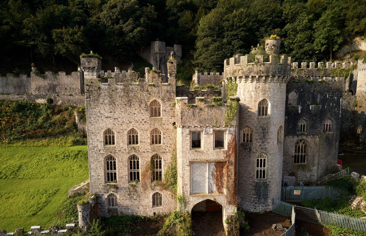 Gwrych Castle in Wales (Rex Features)