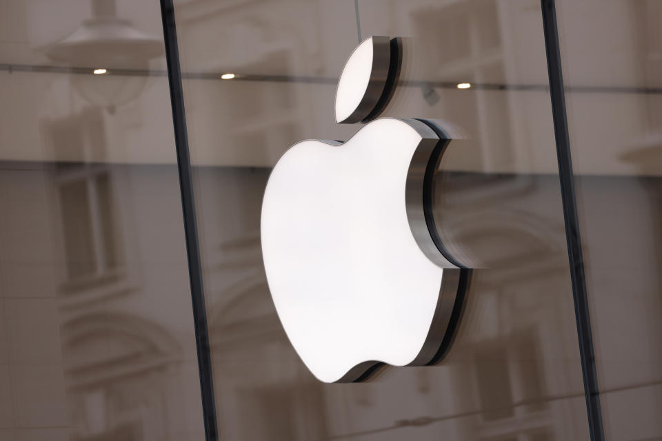 蘋果公布2023會計年度供應鏈名單。圖/Getty Images。