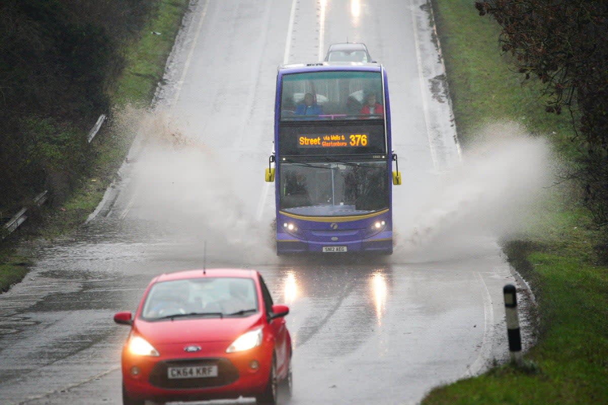 The UK’s cold weather is expected to turn into rain and wintry showers in the coming days   (Ben Birchall/PA Wire)