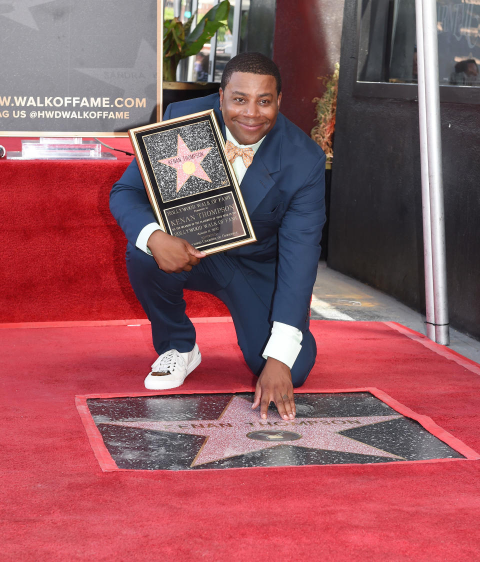 Kenan Thompson Honored with Star on The Hollywood Walk of Fame (Gilbert Flores / Variety via Getty Images)