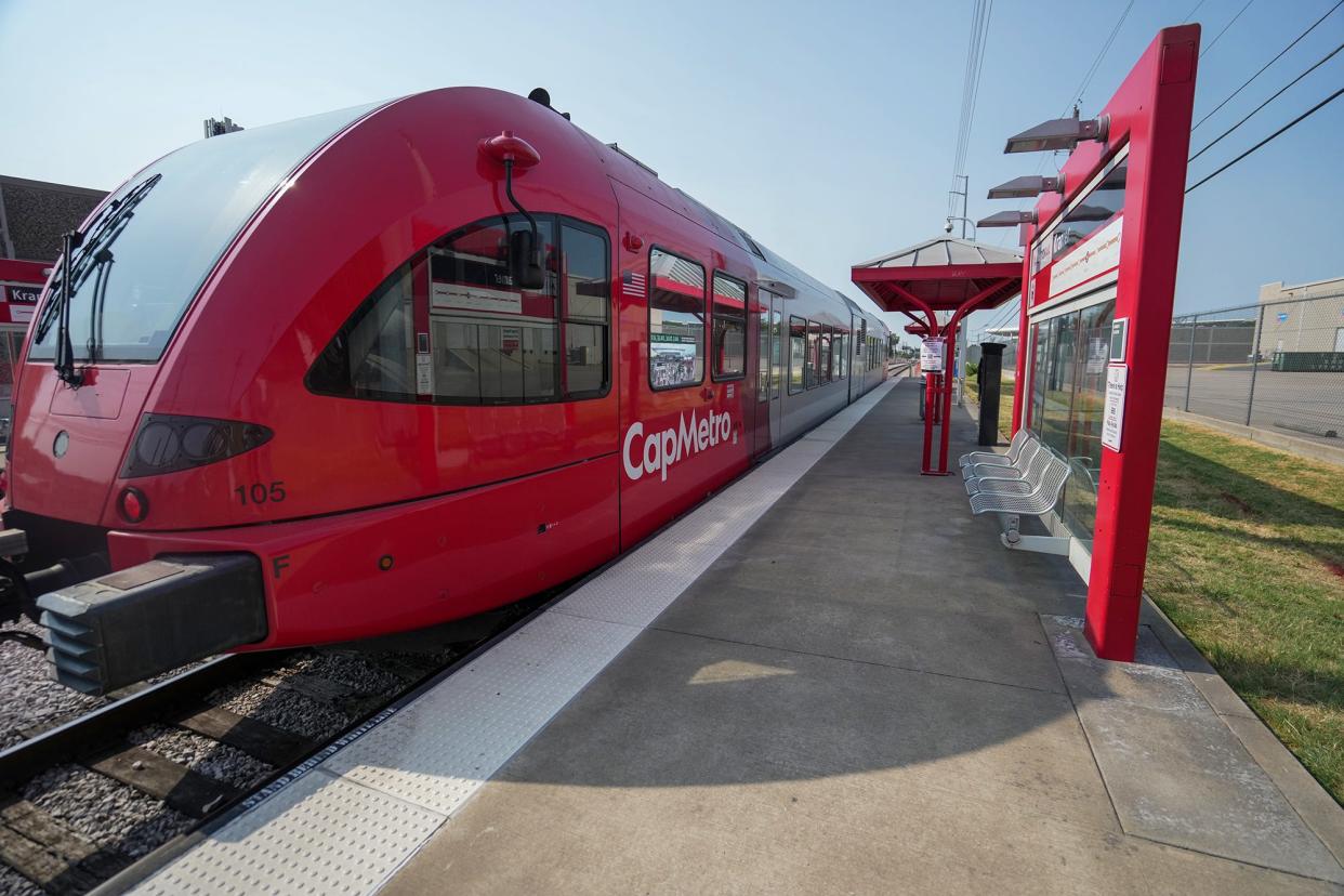 Capital Metro's commuter rail service runs 32 miles between Leander and downtown Austin. On Feb. 24, the Austin-area transportation authority opened McKalla Station, located outside Q2 Stadium in North Austin, in time for Austin FC's season opener, but the service was marred by technical issues and poor communication.