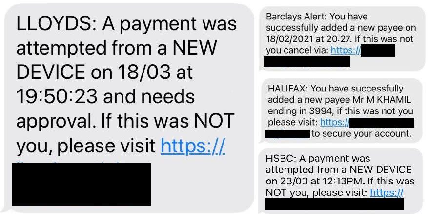 scam text - Chartered Trading Standards Institute