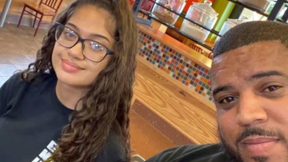 Joseph Santiago and his daughter, Dazhariaa Quint Noyes, appeared on social media together frequently. Source: GoFundMe