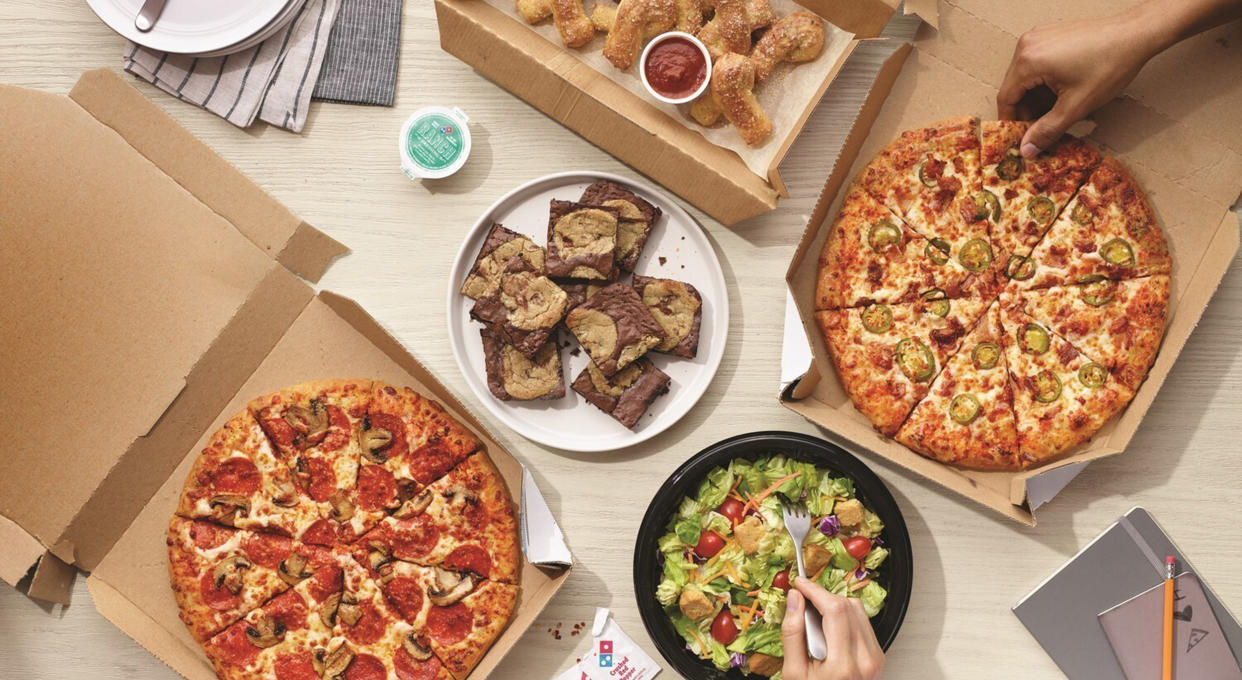 Dominos-20-percent-off-menu (Domino's Pizza)