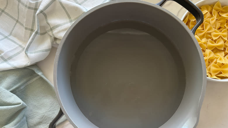 pot of water