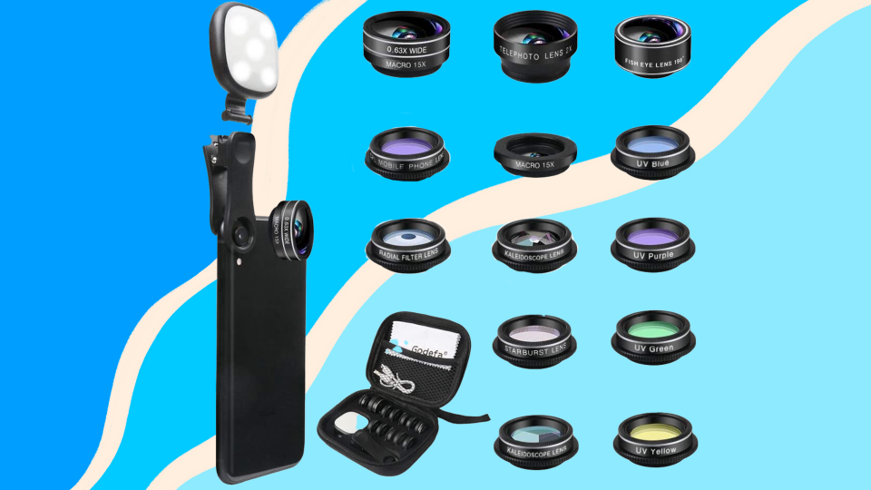 Gifts for photographers: Godefa 14-in-1 lens kit