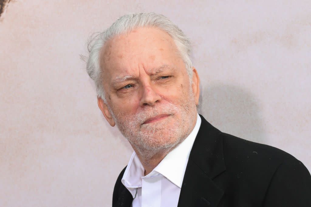 Actor Brad Dourif attends the LA premiere of HBO's "Deadwood" at The Cinerama Dome on May 14, 2019 in Los Angeles, California.