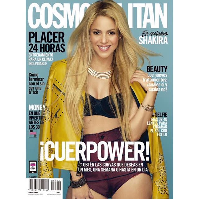 eximir Bastante Desanimarse Shakira se confiesa con la revista Cosmopolitan y posa ligerita de ropa