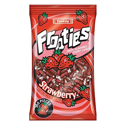 Tootsie Roll Strawberry Frooties - 360 Pack,38.8OZ