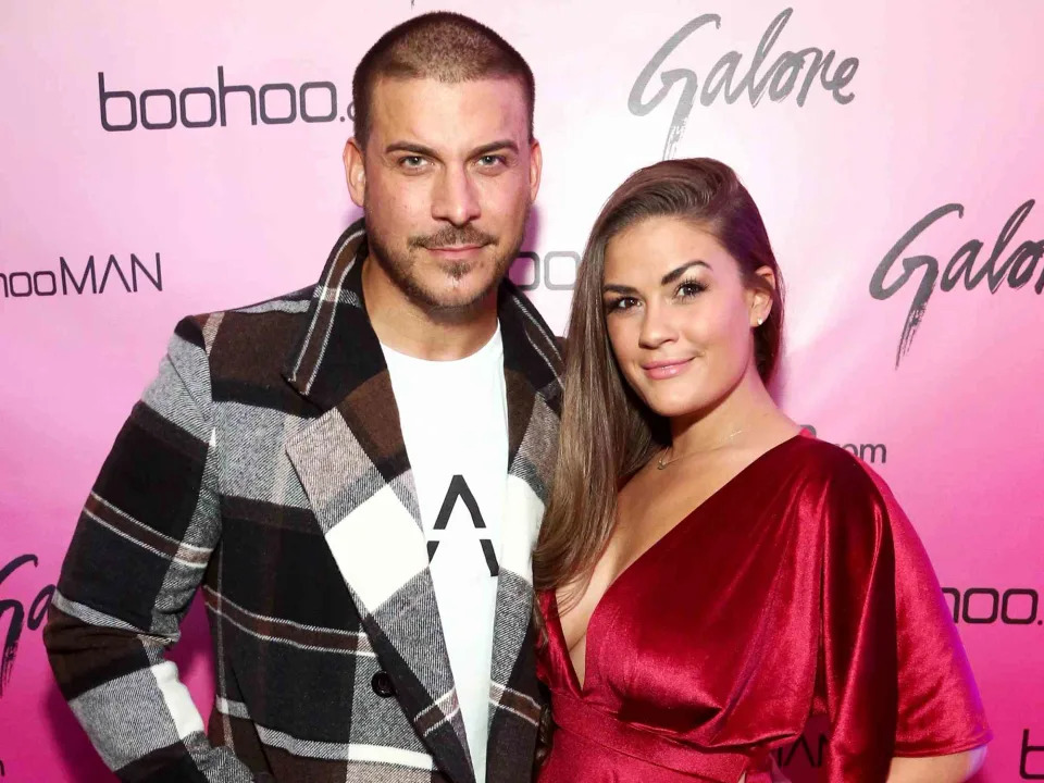 <p>Tommaso Boddi/Getty</p> Jax Taylor and Brittany Cartwright at the boohoo.com LA Pop-up Store Launch in L.A. in November 2017