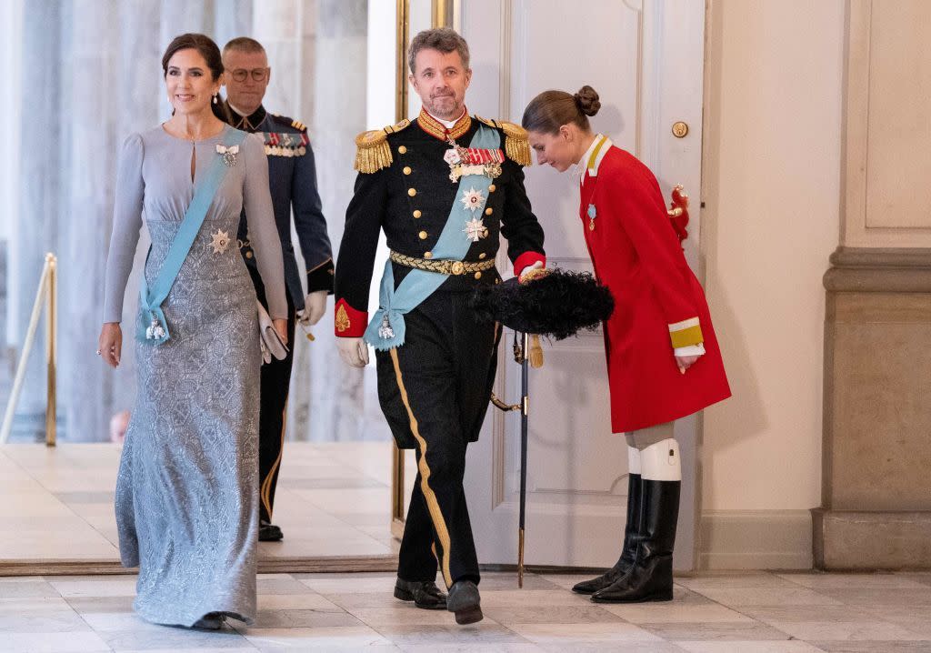 denmark royals new year reception