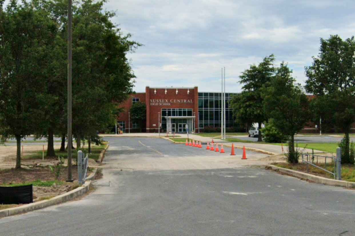 Sussex Central High School in Georgetown, Del. (Google Maps)