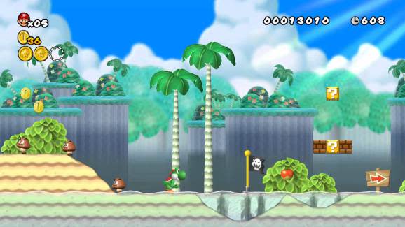 Super Mario Maker DLC could include beach levels, sloped platforms, and more.