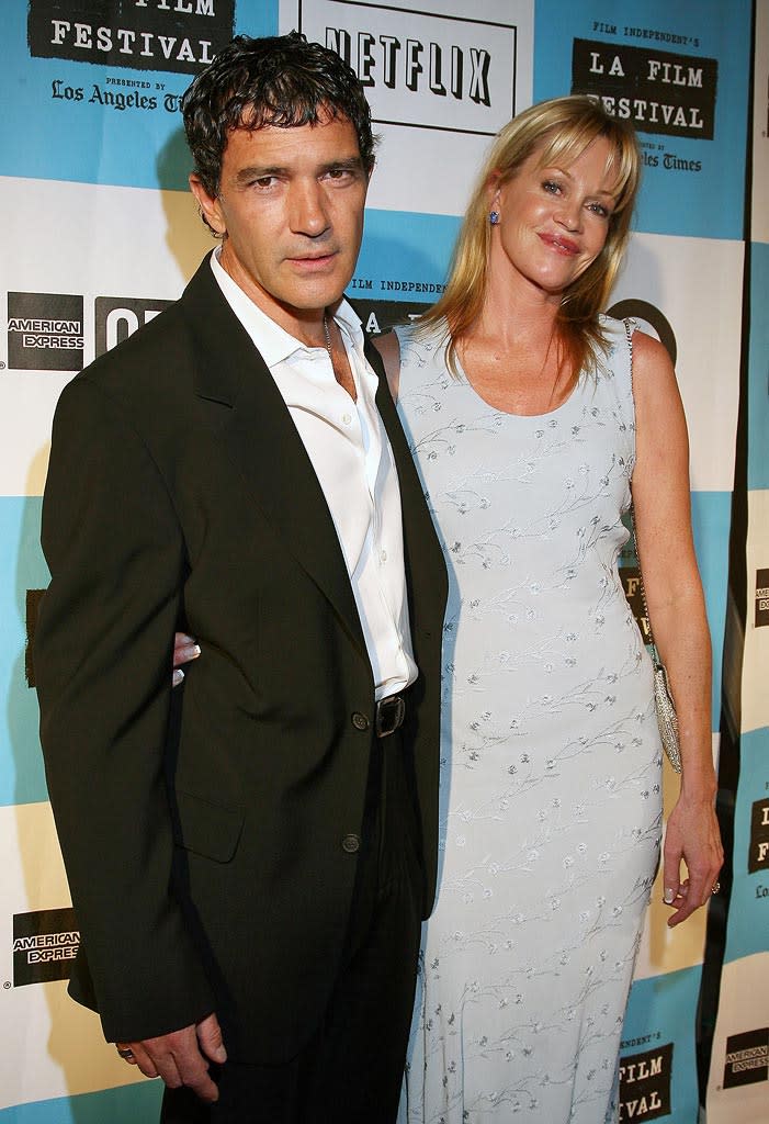 Los Angeles Film Festival 2008 Antonio Banderas Melanie Griffith