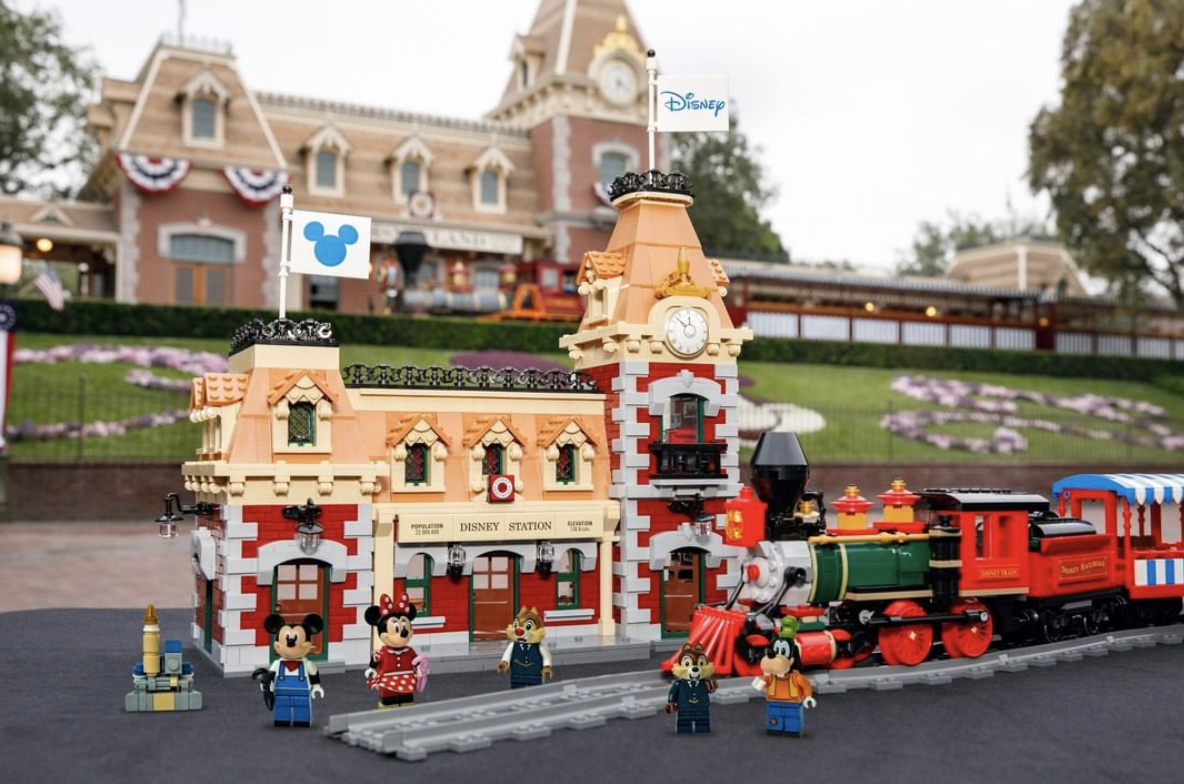 The Disney Train and Station Lego set features more than 2,900 pieces. (Photo: Lego)