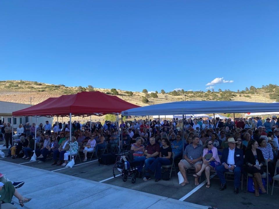 Hundreds of people turned out for the opening of Prescott's new Justice Center on June 14, 2023, where tours were led through the new facility.