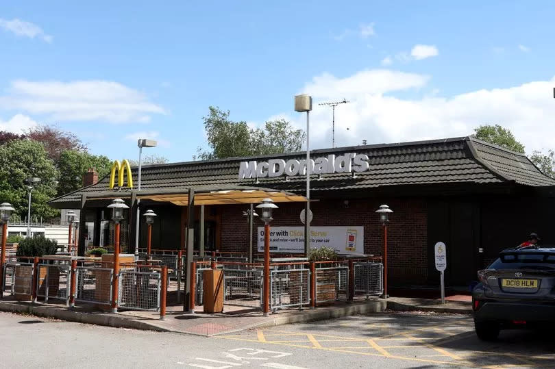 A McDonalds Restaurant