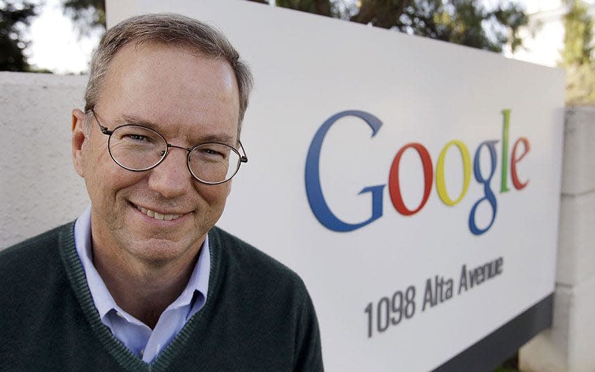 Eric Schmidt said that the online split could form because of “fantastic leadership in products and services” seen in China