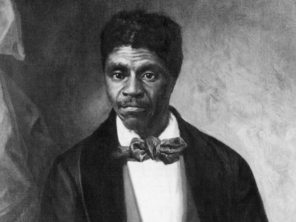 Dred Scott (1795-1858), American ex-slave painting by Louis Schultze. Missouri Historical Society.