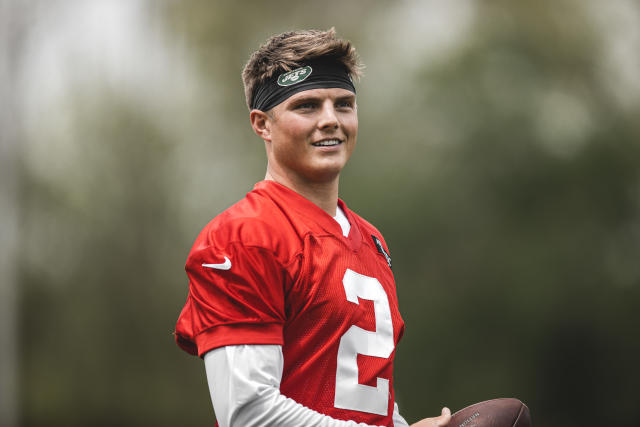 Jets rookie Zach Wilson compliments Sam Darnold, calls Panthers 'a