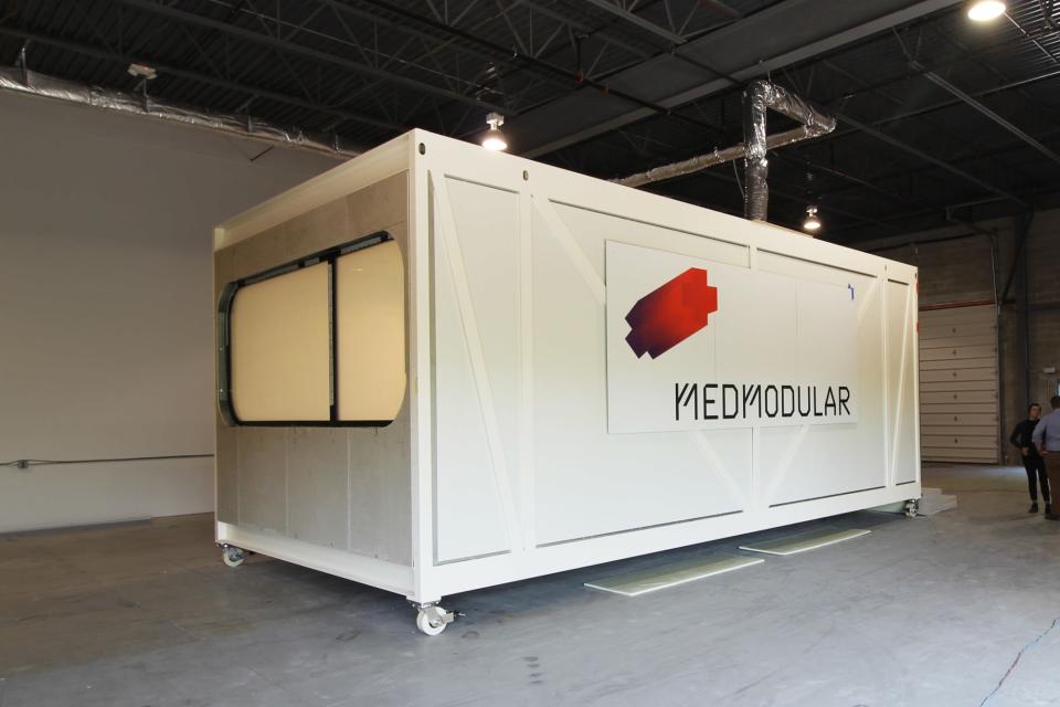 EIR Healthcare MedModular hospital room