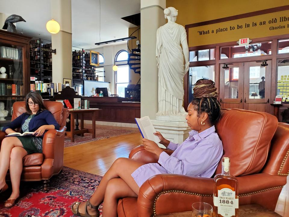 Silent Reading at The Mercantile Library