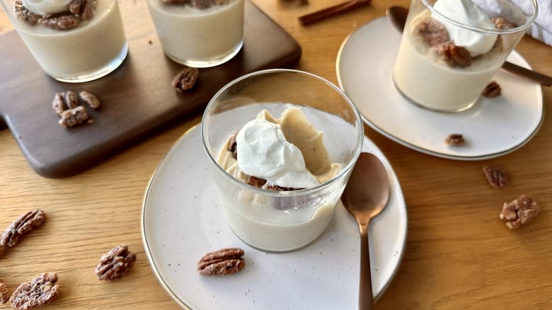 Vanilla chai spice pudding