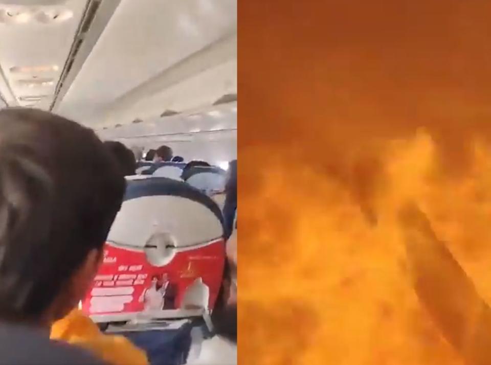 印度籍乘客賈什瓦爾在飛機失事時正在進行臉書直播。
