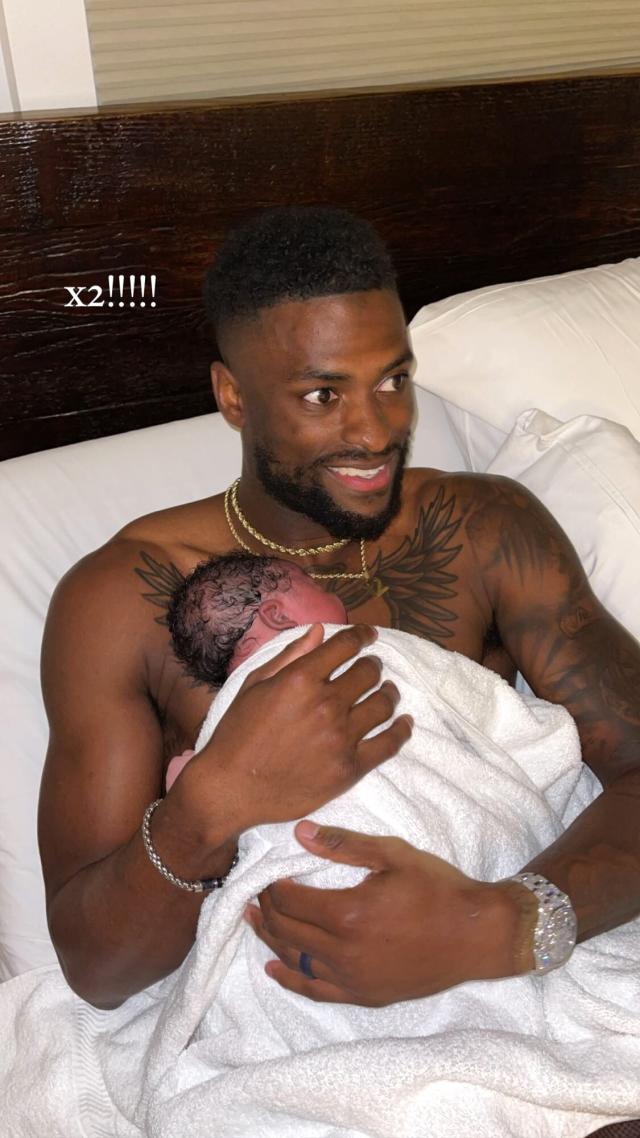 Super Bowl 2022: Rams' Van Jefferson, Wife Samaria Welcome 2nd Baby