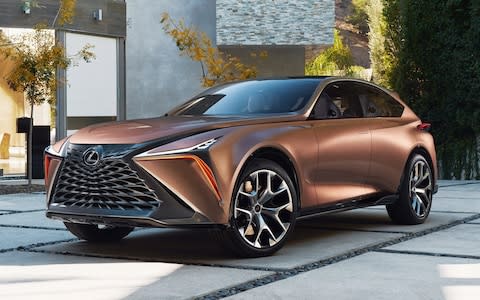 Lexus LF-1 Limitless luxury SUV concept - unveiled Detroit auto show Jan 2018