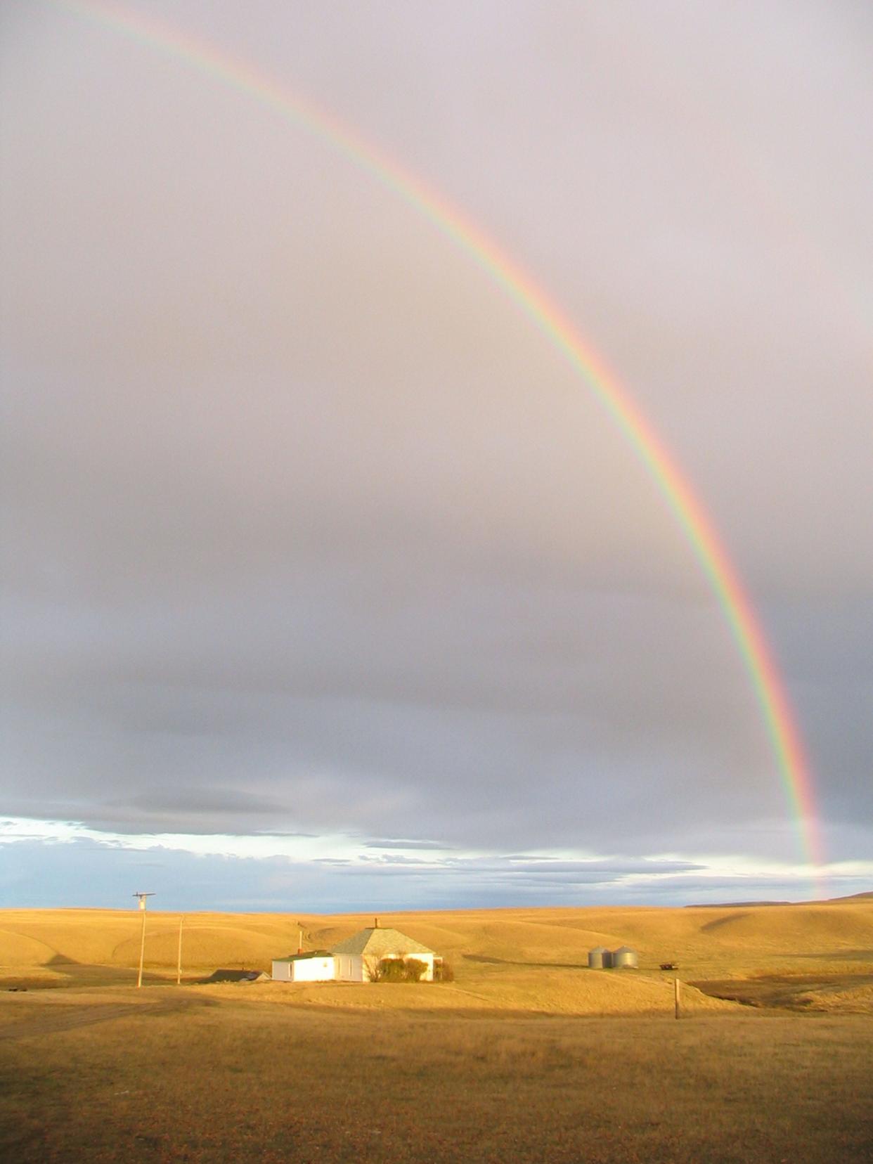 Lisa Schmidt has felt the rainbow over her ranch ever since January 6, 2006, when she signed the closing papers.