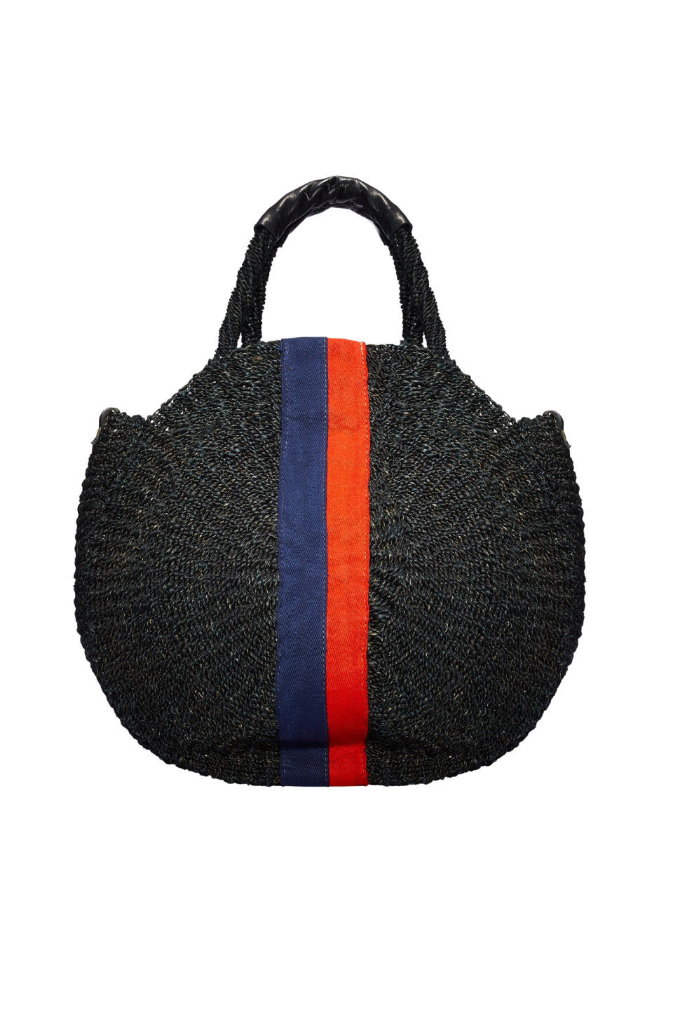 <p>Woven tote, CLARE V., $285, visit clarev.com</p>