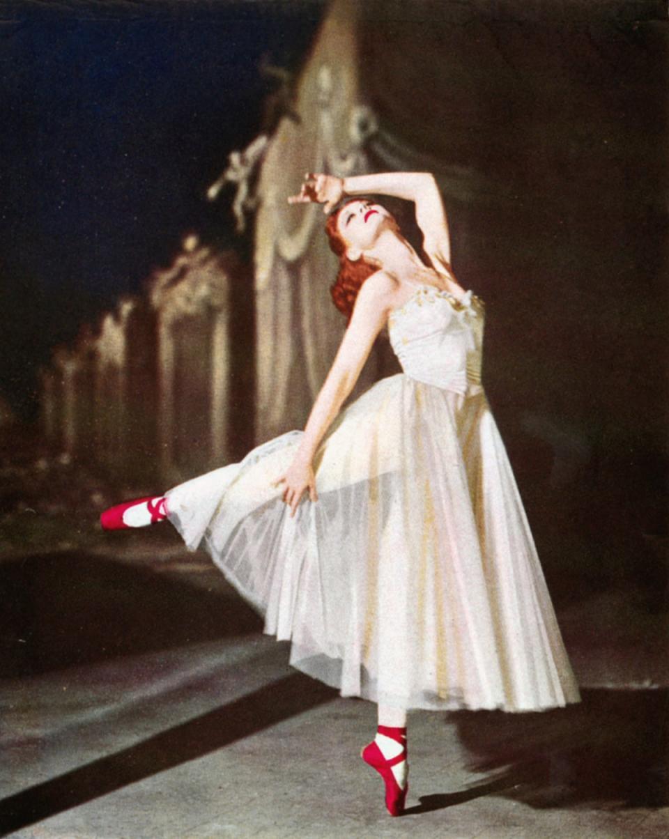 Moira Shearer in The Red Shoes (British Film Institute)
