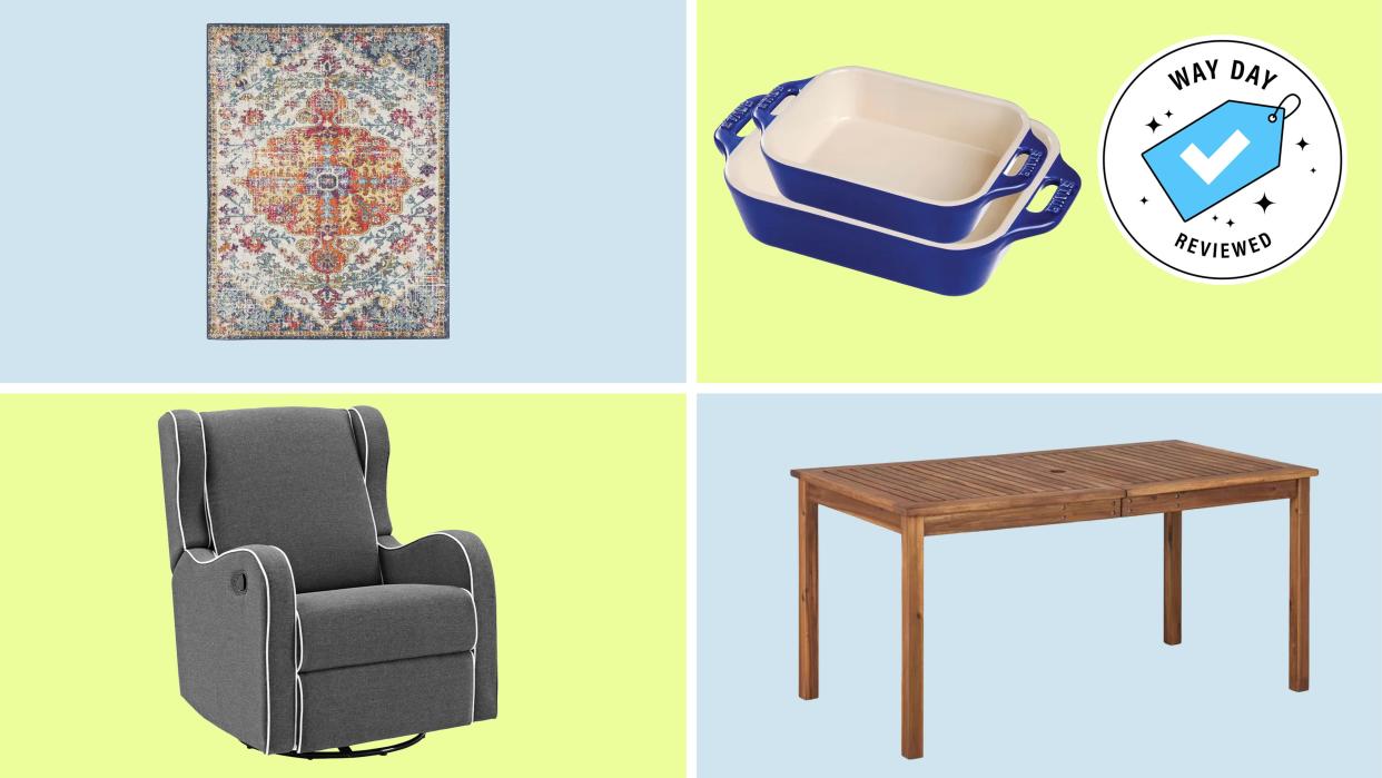 Update your kitchen essentials, patio furniture and other home essentials with these Wayfair early Way Day deals.