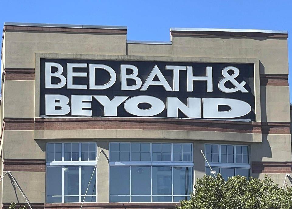 A Bed Bath & Beyond retail store in Elmsford, Westchester County, New York State on September 2, 2022.