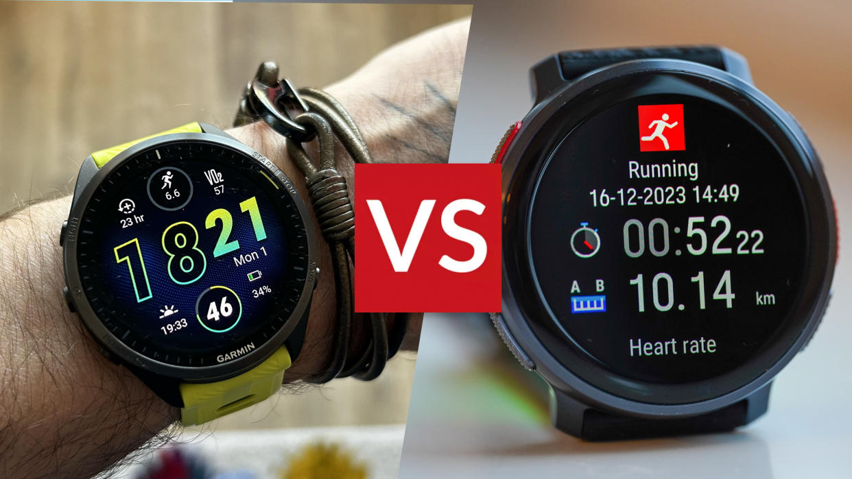  Garmin Forerunner 965 vs Polar Vantage V3. 