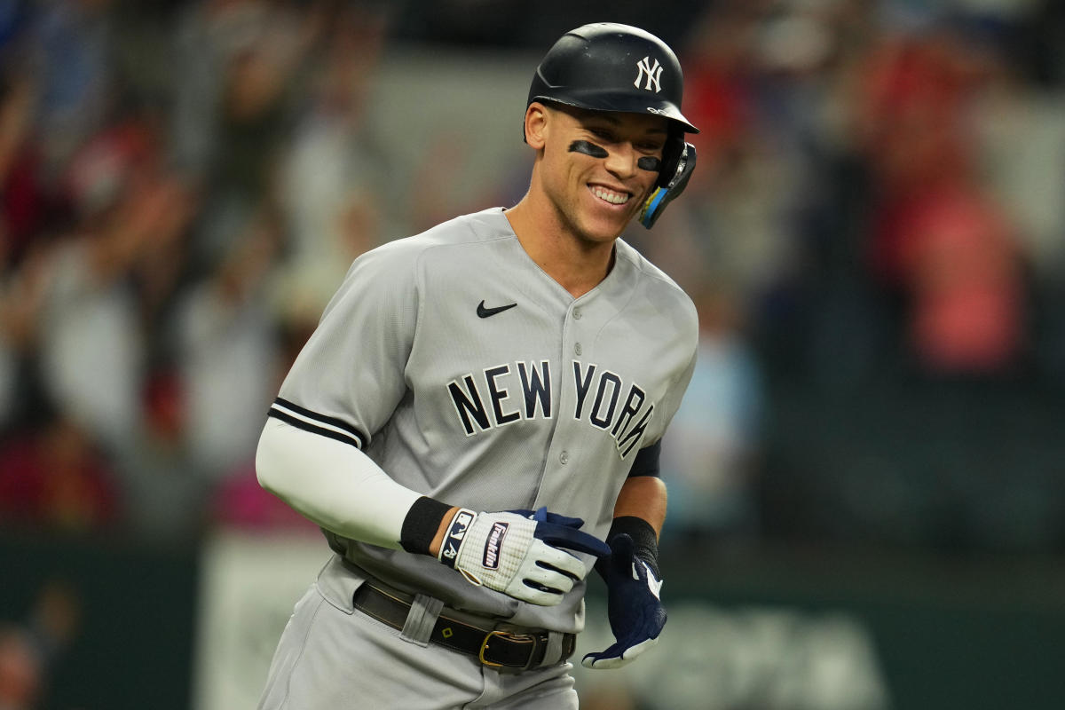 Aaron Judge's homer heroics would impress more yankees mlb jersey