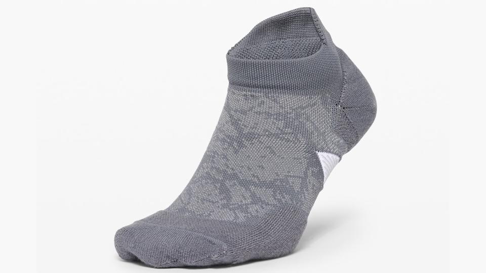 <div class="inline-image__caption"><p><a href="https://shop.lululemon.com/p/men-socks/THE-Sock-Silver/_/prod7390305?clickref=1100l6yMSJ83&CID=PHG_aff" rel="nofollow noopener" target="_blank" data-ylk="slk:T.H.E. Silver Sock;elm:context_link;itc:0;sec:content-canvas" class="link ">T.H.E. Silver Sock</a>, $18 at Lululemon</p></div>