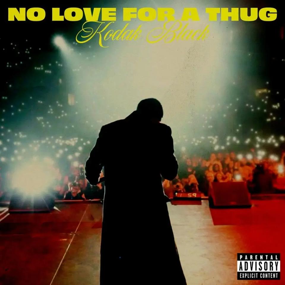 Kodak Black “No Love For A Thug” cover art