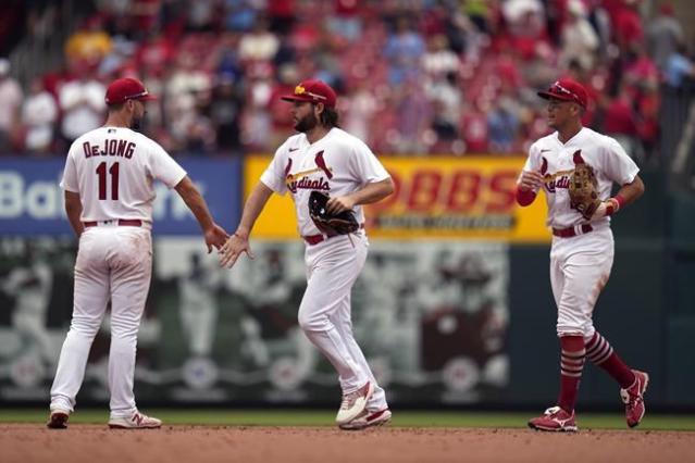 Cardinals' four straight homers, 07/02/2022