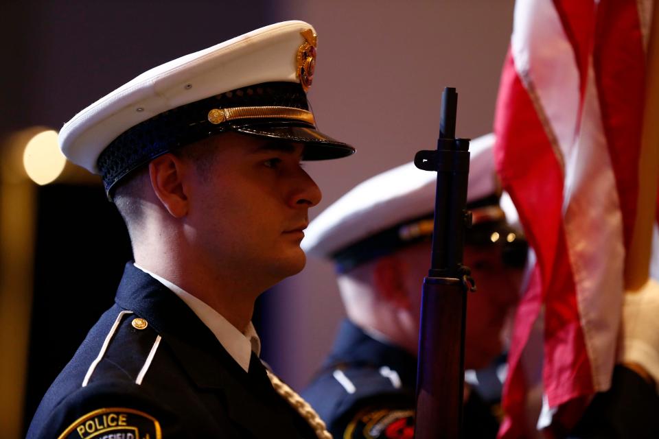 The Springfield Police Academy graduation at Park Crest Baptist Church in Springfield on November 9, 2021.