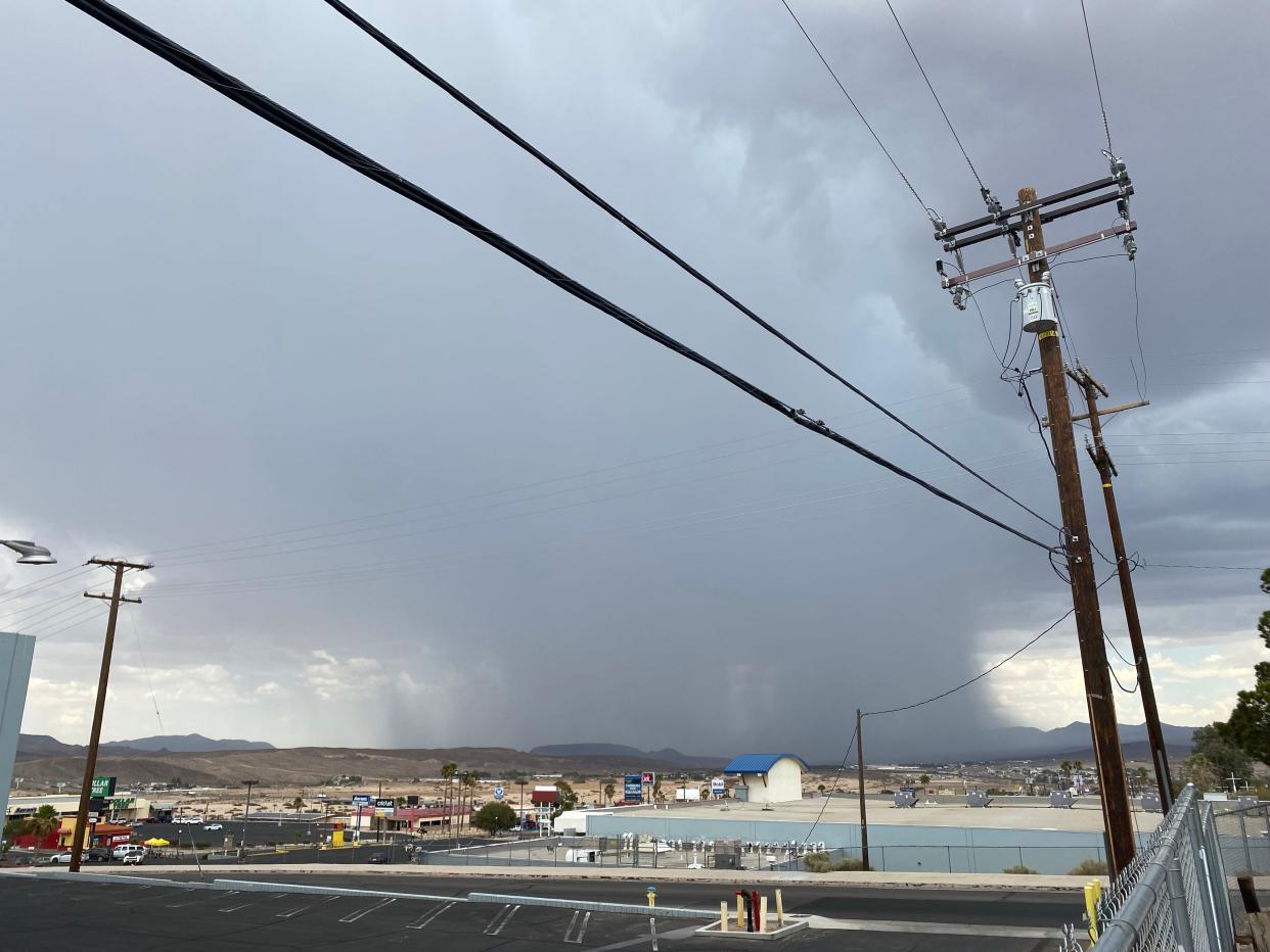 "This is a dangerous and life-threatening situation," a federal government alert stated at about 3:34 p.m. July 18 for Barstow's pocket of the rural High Desert. "Do not attempt to travel unless you are fleeing."