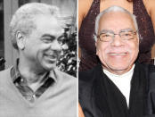 <b>Earle Hyman (Russell Huxtable)</b><br><br> Cliff Huxtable's father, Russell, was once a trombone player in a traveling jazz ensemble with the nickname "Slide." Actor Earle Hyman -- who's only 11 years older than Cosby in real life -- has had an extensive Broadway career and also voiced the character Panthro on the "Thundercats" cartoon series. The 86-year-old actor's most recent TV role was on the 2001 series "Twice in a Lifetime."