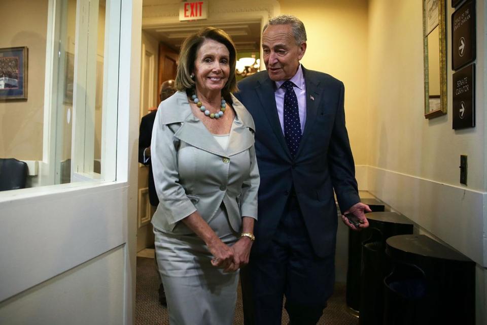 Nancy Pelosi and Chuck Schumer (Getty Images)