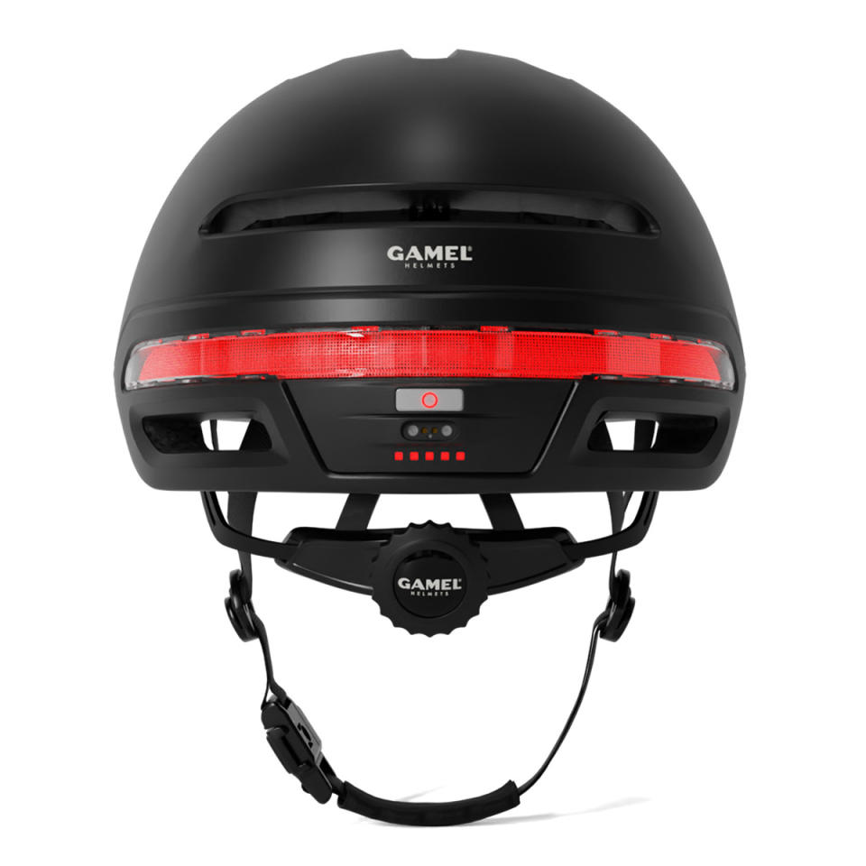 Gamel The Remarkable helmet, rear, black