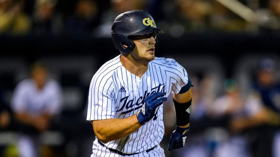 Georgia Tech catcher Kevin Parada is one of the top prospects for the 2022 MLB Draft.