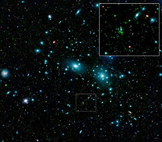 Spitzer Finds Thousands of Galaxies