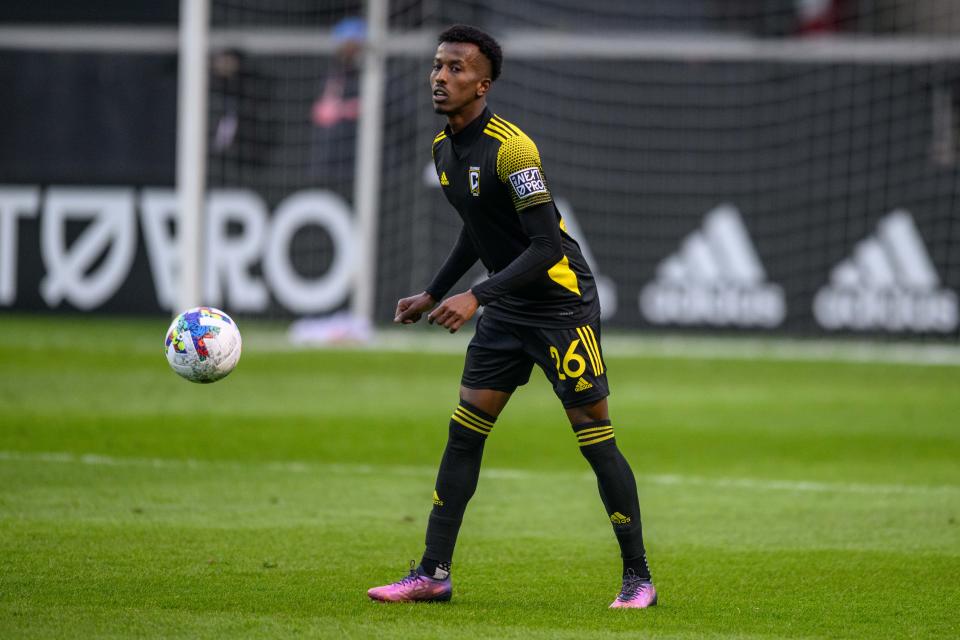 Columbus Crew 2 defender Abdi Mohamed grew up in Westerville and went to Crew games as early as 2008.