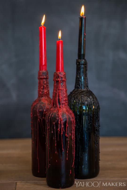 Drippy candles